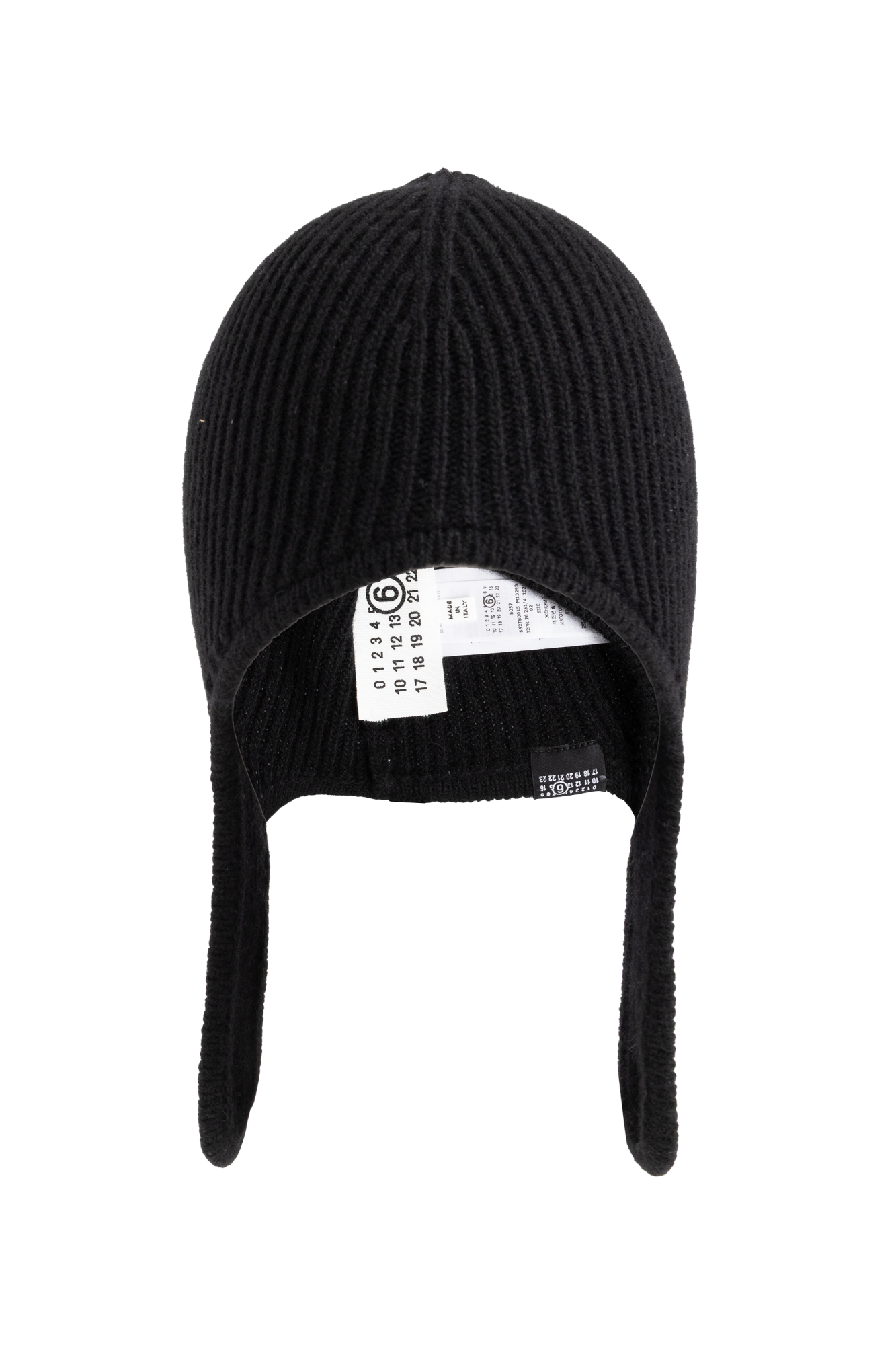 MM6 Maison Martin Margiela マルジェラ ビーニー MM6 Maison Margiela Wool beanie with logo patch | Men's | Vitkac